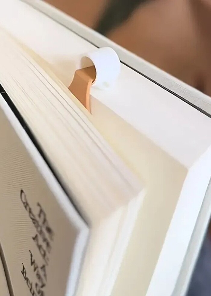 Dökülen Fincan Kahve Kitap Ayıracı  - Görsel 5