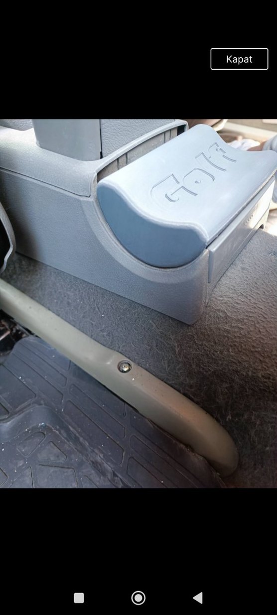 Wolswogen GOLF 4 Arka Konsol Küllük - Görsel 2