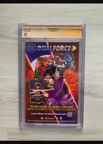 Harley Quinn #32 Rose Besch 9.8 Signed CGC CBCS Slab
