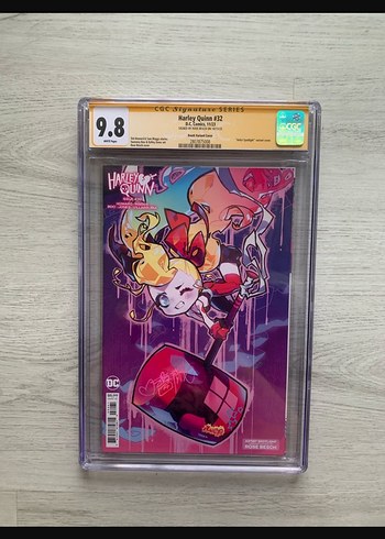 Harley Quinn #32 Rose Besch 9.8 Signed CGC CBCS Slab