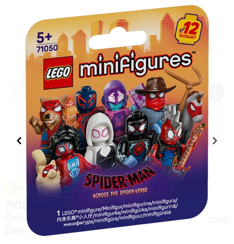 LEGO 71050 Spider Gwen minifigür - Görsel 2