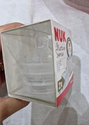 NUK Nature Sense Silikon Göğüs Pedi 6-18 Ay L Beden - Görsel 3