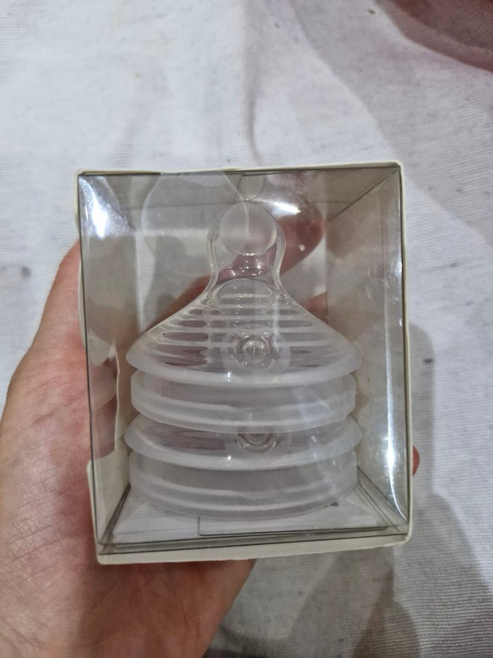 NUK Nature Sense Silikon Göğüs Pedi 6-18 Ay L Beden - Görsel 2