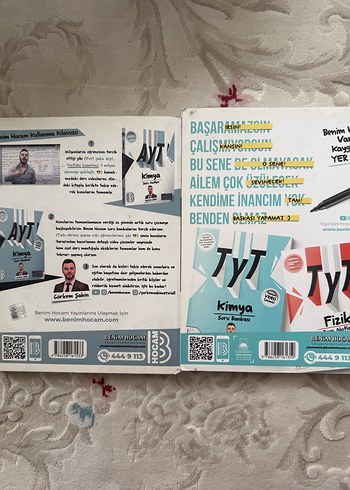  Beden AYT ve TYT Kimya Ders Notları Seti benim hocam Gorkem Şahin