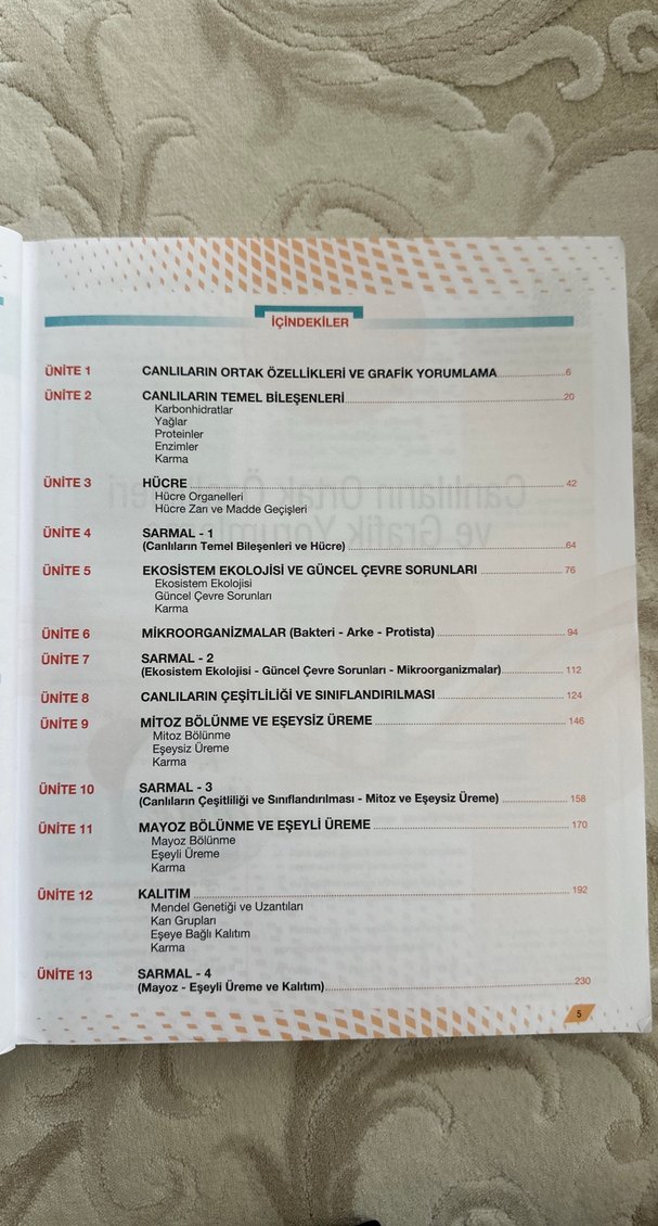 TYT Biyoloji Soru Kitabı - Palme Yayınevi - Görsel 3