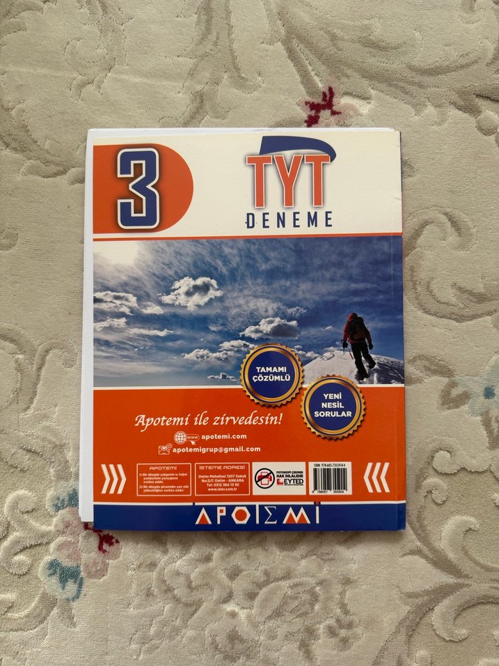 3 TYT Deneme Sınavı - Apotemi - Görsel 2