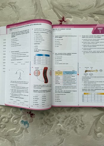 AYT Biyoloji Soru Bankası - Fen Bilimleri Yayınları - Görsel 4