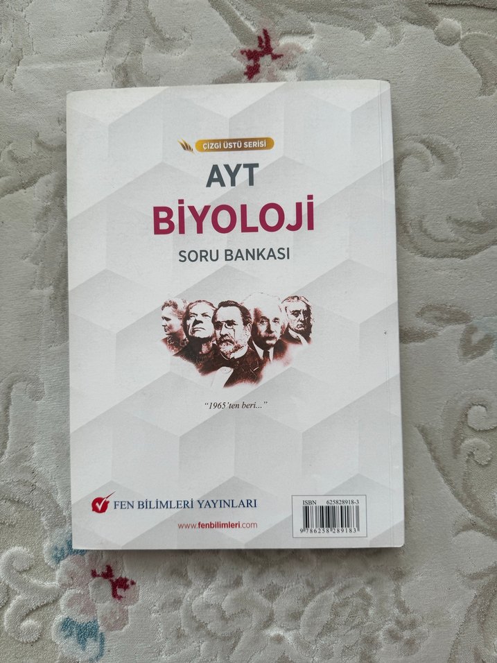 AYT Biyoloji Soru Bankası - Fen Bilimleri Yayınları - Görsel 2