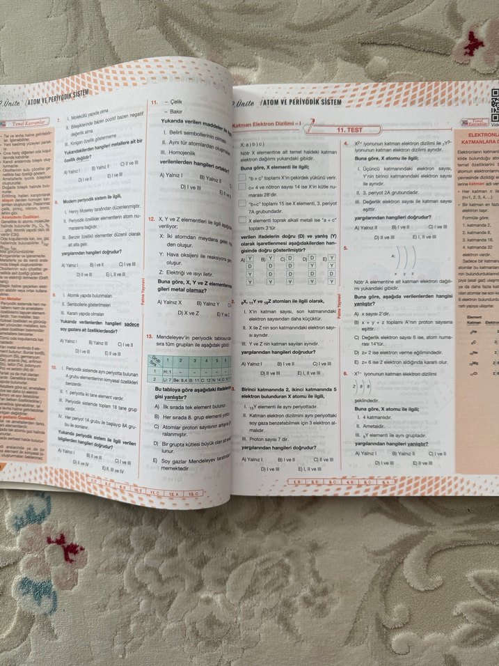 TYT Kimya Soru Kitabı - Hakan Söylemez - Görsel 5