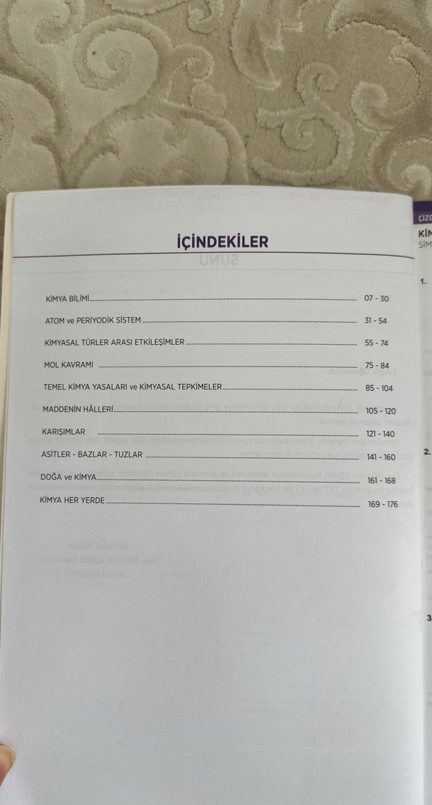 TYT Kimya Soru Bankası - Fen Bilimleri Yayınları - Görsel 3