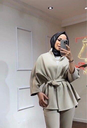 36 Beden camel Renk Scuba takım