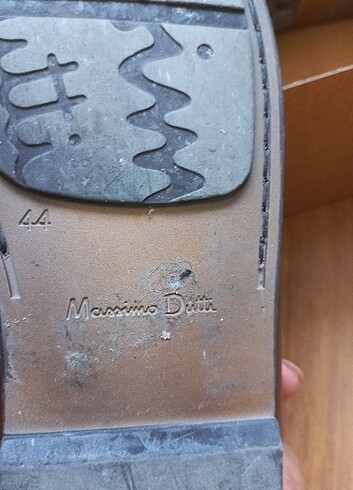44 Beden kahverengi Renk Deri,loafer ,erkek,massimo dutti 