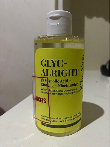 The purest glikolik asit
