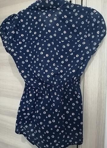 LC Waikiki Lcw 9-10 yaş kız çocuk kısa kollu gömlek