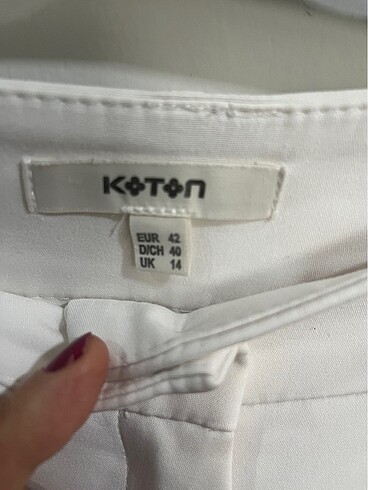42 Beden Koton yazlık pantolon