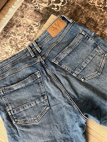 Kısa paça Jean - Görsel 11