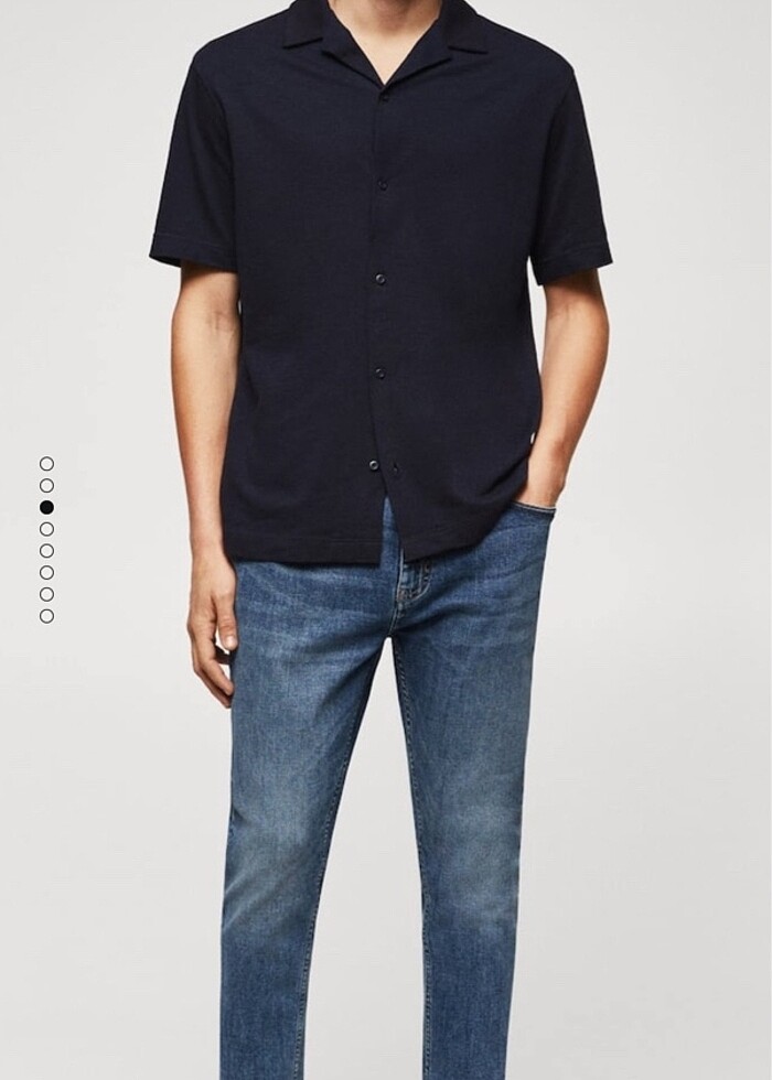 Kısa paça Jean - Görsel 2