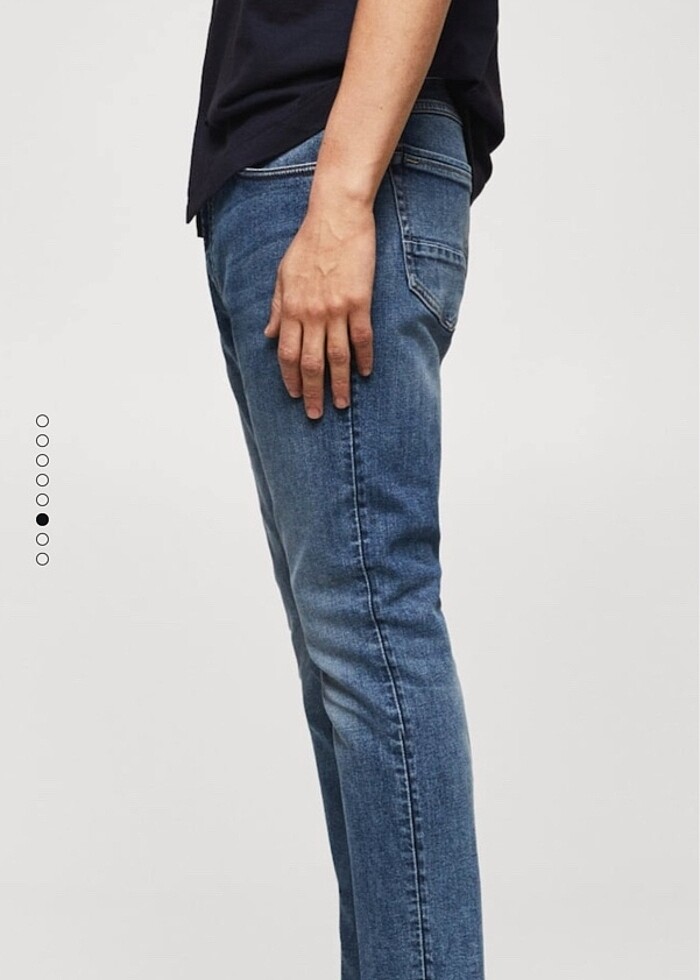 Kısa paça Jean - Görsel 5