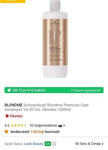 Schwarzkoph oksidan açıcı 