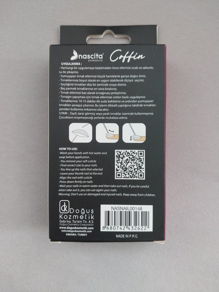 Pastel Pembe Takma Tırnak Seti 24'lü - Görsel 2