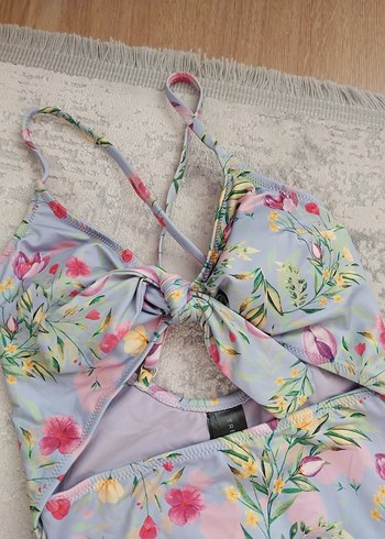 Çiçek Desenli  Mayo - Görsel 2