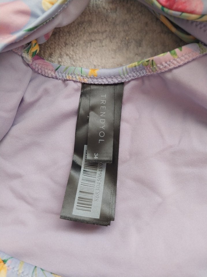 Çiçek Desenli  Mayo - Görsel 5