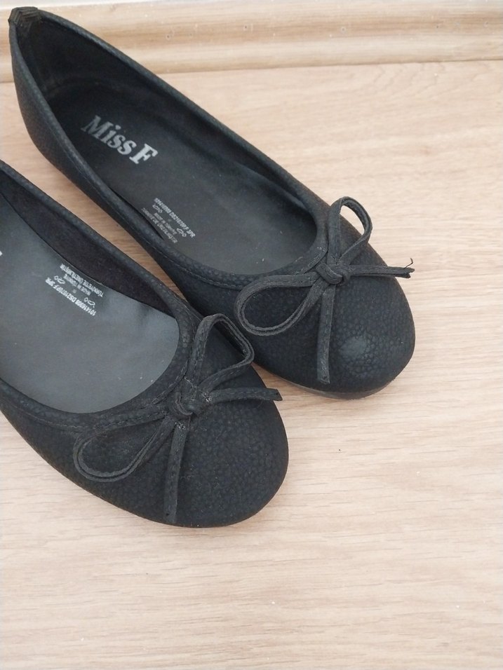 MissF Siyah Klasik Fiyonklu Kadın Babet - Görsel 2