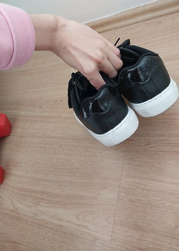 Siyah Kadın Günlük Spor Ayakkabı - Görsel 3