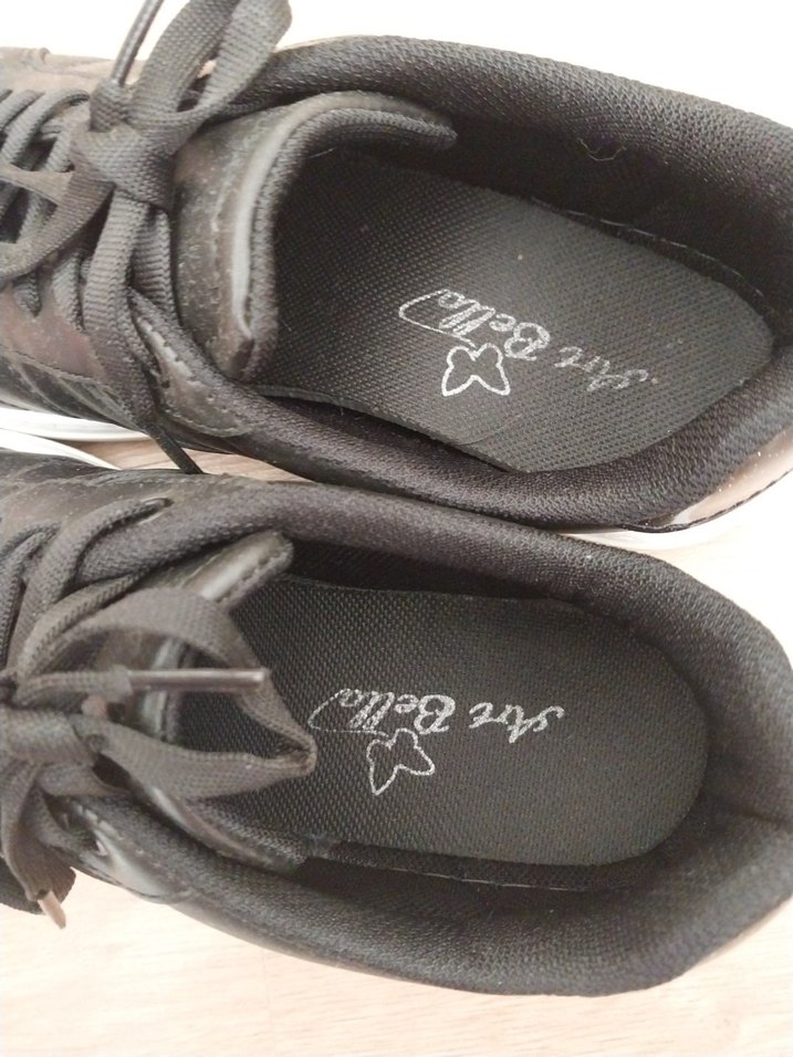 Siyah Kadın Günlük Spor Ayakkabı - Görsel 5