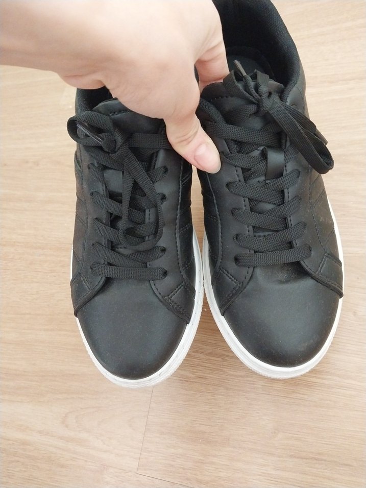 Siyah Kadın Günlük Spor Ayakkabı - Görsel 4