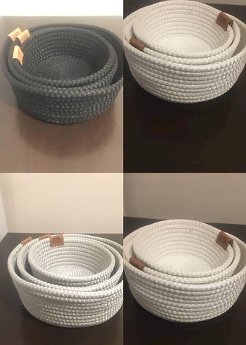 Beyaz, krem ve siyah 3lü supla - Görsel 13