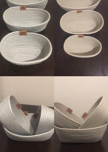 Beyaz, krem ve siyah 3lü supla - Görsel 10