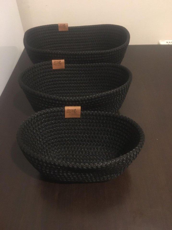 Beyaz, krem ve siyah 3lü supla - Görsel 4