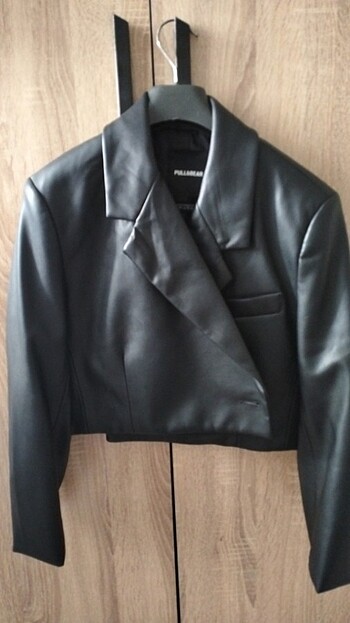 Pull bear deri ceket 