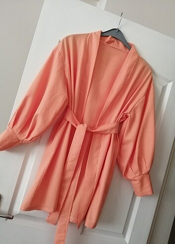 Somon rengi kimono 