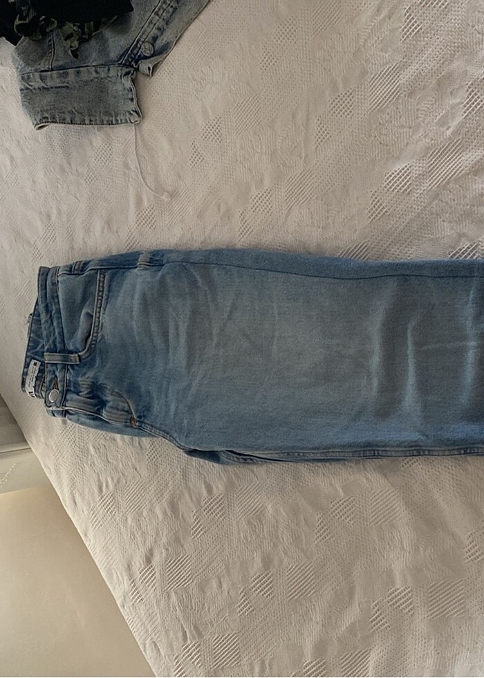Zara mom jean pantolon - Görsel 3