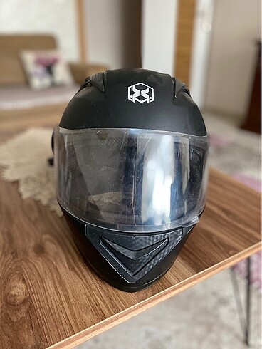 Siyah mat boyunlu kask - Görsel 2