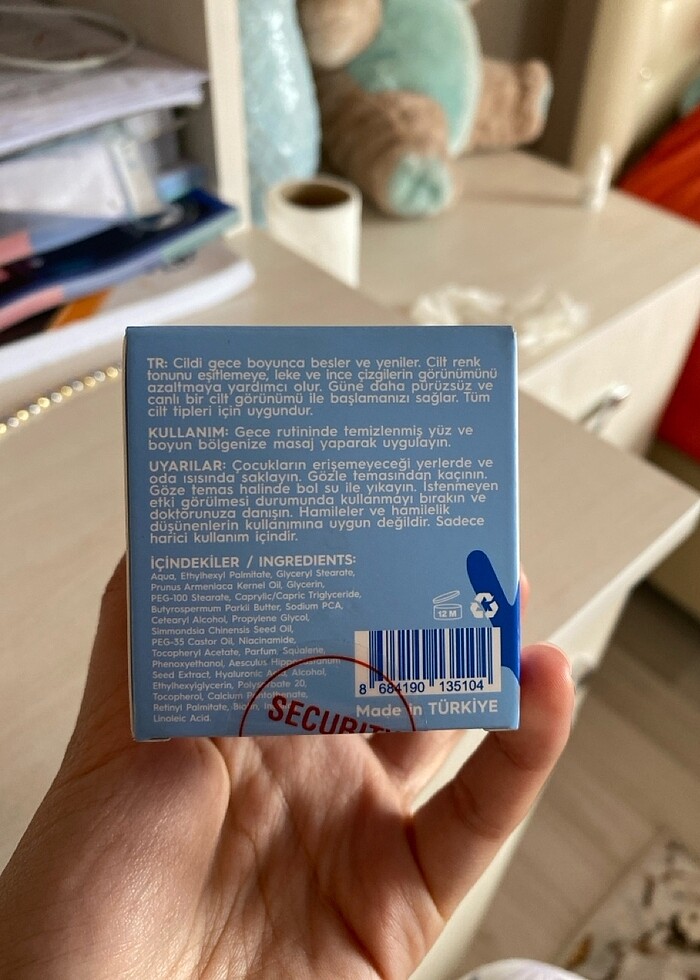 Olalab gece kremi  nemlendirici - Görsel 3