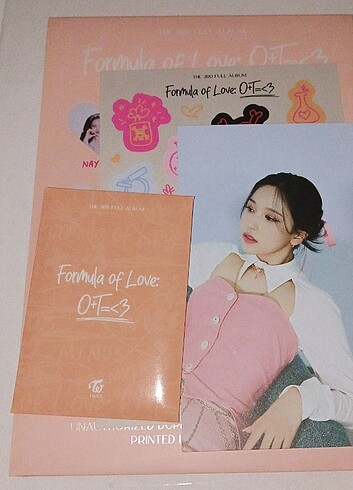 twice formula of love albüm