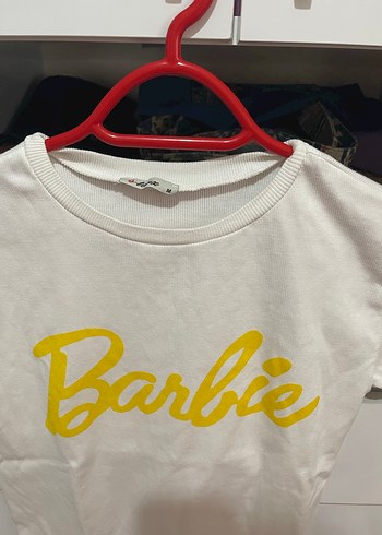 Trendyol & Milla Beyaz Barbie Baskılı tişörtü