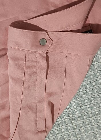 H&M Pileli Mini Etek