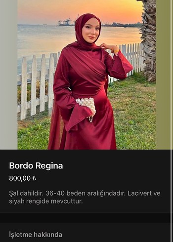 Bordo Bohem Uzun Kadın Elbise