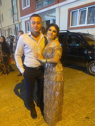 Gece elbisesi 36 beden