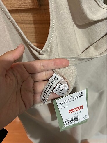 m Beden ten rengi Renk H&M Elbise