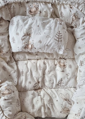 Bebek Yatağı ve Yastık baby nest - Görsel 2