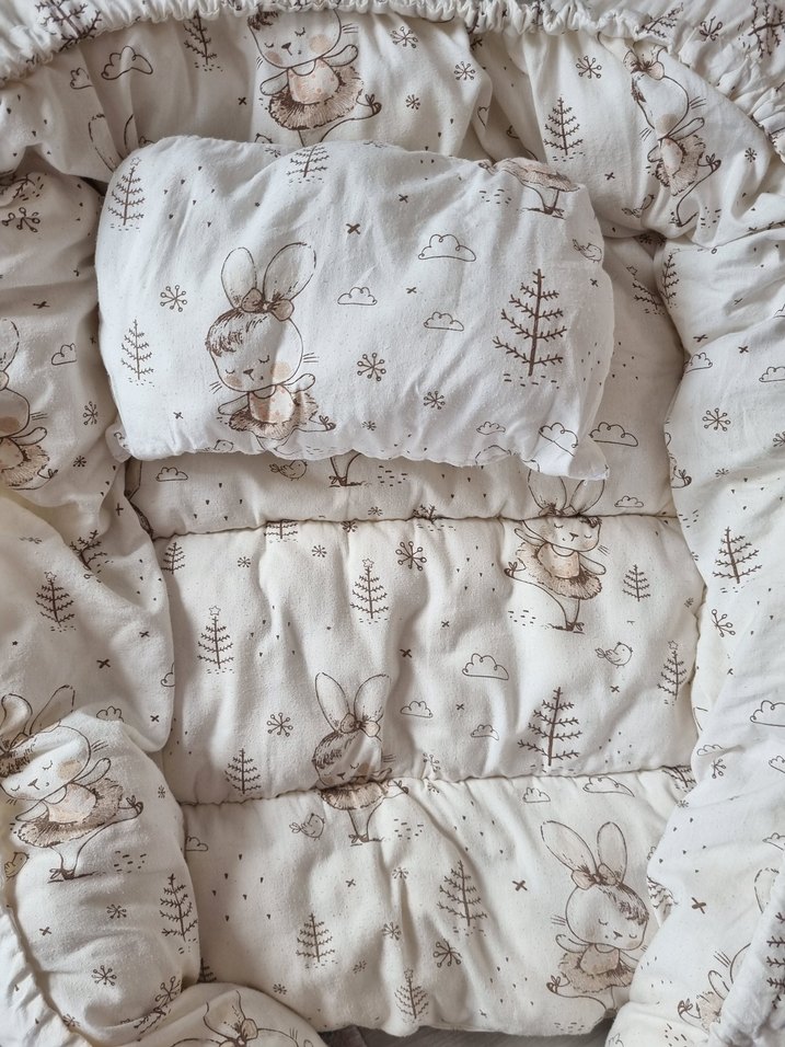 Bebek Yatağı ve Yastık baby nest - Görsel 2