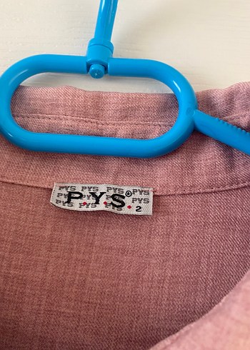 Düğmeli Uzun  Keten Gömlek - Görsel 3