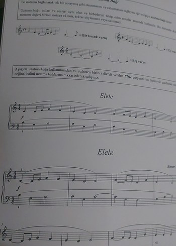 Piyano Metodu 1 - Selmin ve Enver Tufan - Görsel 3