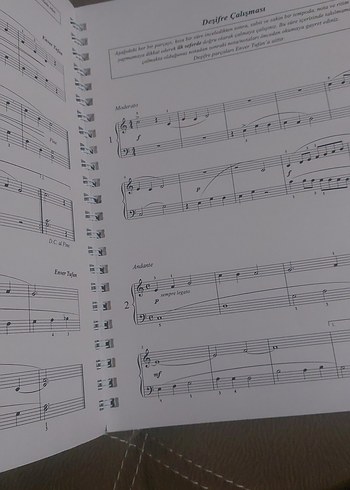 Piyano Metodu 1 - Selmin ve Enver Tufan - Görsel 2