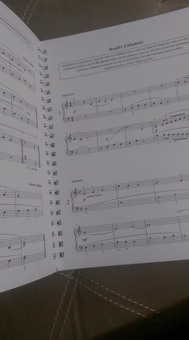 Piyano Metodu 1 - Selmin ve Enver Tufan - Görsel 2